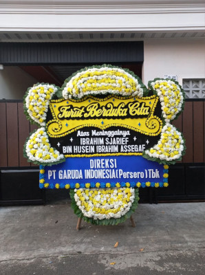 Papan Bunga Duka di Kabianggama