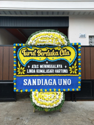 Papan Bunga Duka di Kabianggama