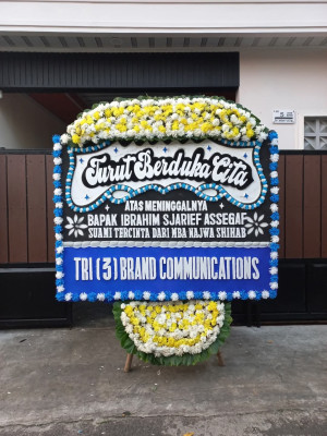 Papan Bunga Duka di Kabianggama